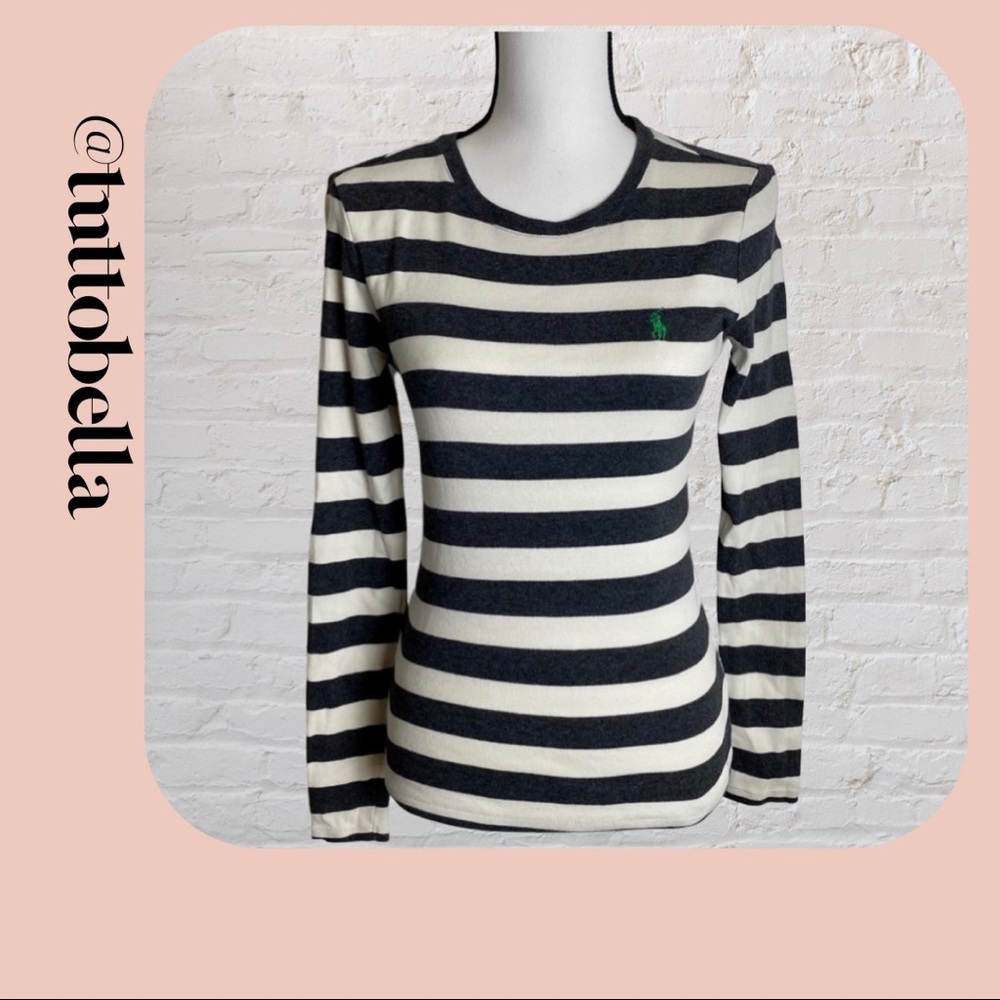 Ralph Lauren Sport Striped Long Sleeved Tshirt